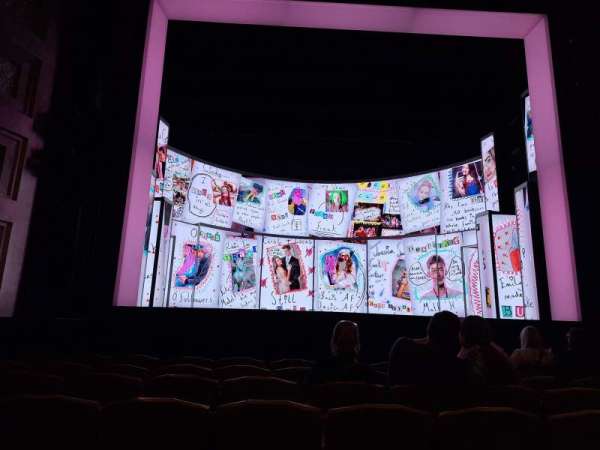 Savoy Theatre, section: Stalls, row: F, seat: 15