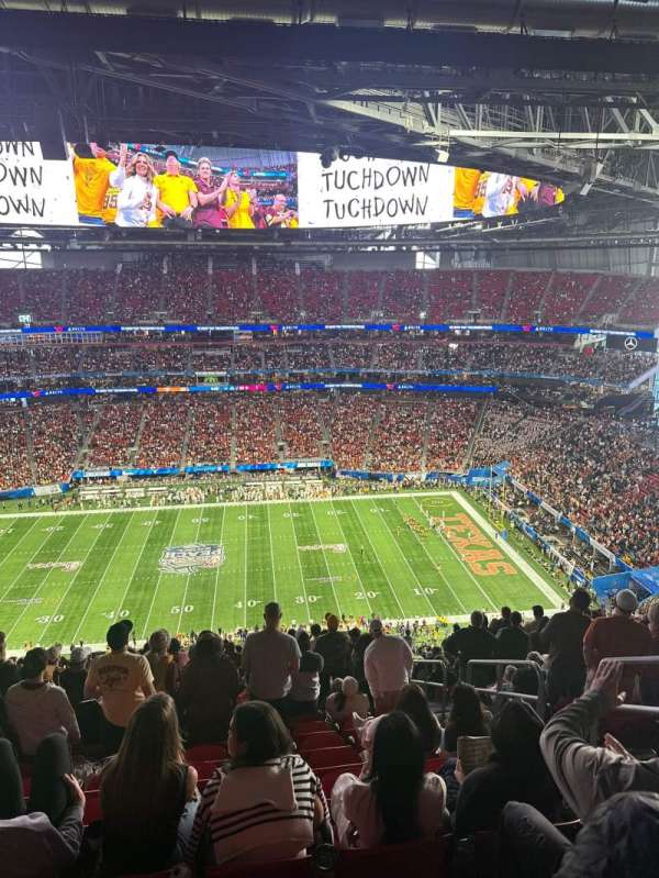 Mercedes-Benz Stadium, section: 311, row: 24, seat: 4