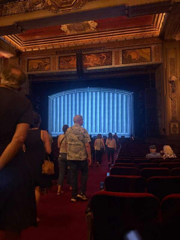 Hollywood Pantages Theatre, section: Orchestra C, row: X, seat: 201