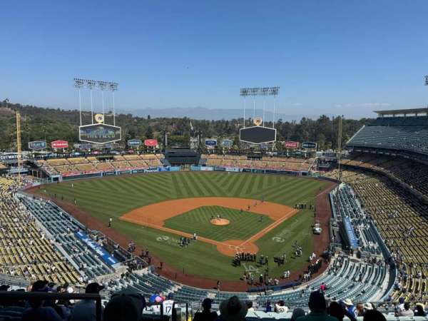 Dodger Stadium, section: Reserve, row: R, seat: 23