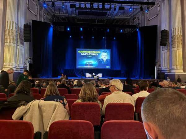Usher Hall, section: Stalls, row: U, seat: 29