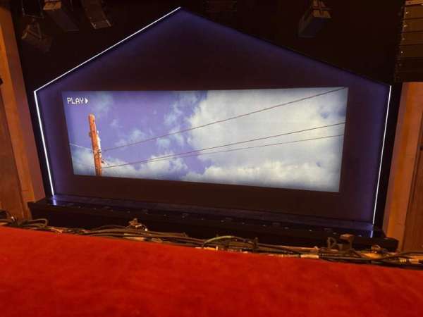 Booth Theatre, section: Mezzanine C, row: A, seat: 114