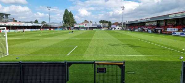 Victoria Road, section: 6, row: A, seat: 38