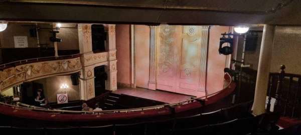 Garrick Theatre, section: Dress Circle, row: E, seat: w