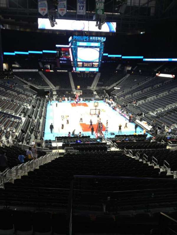 State Farm Arena, section: T6, row: E, seat: 5