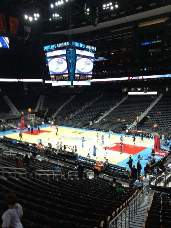 State Farm Arena, section: 116, row: X, seat: 20