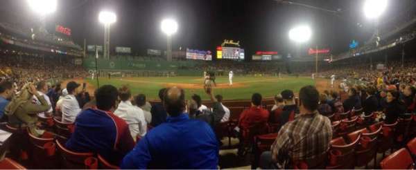 Fenway Park, section: Field Box 45, row: C, seat: 1