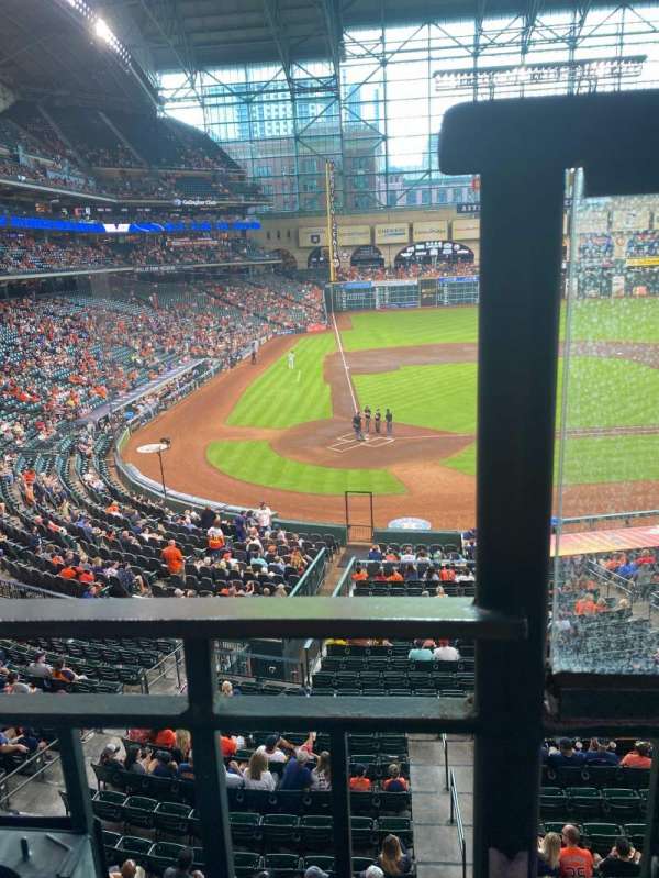 Daikin Park, section: 222, row: 1, seat: 14