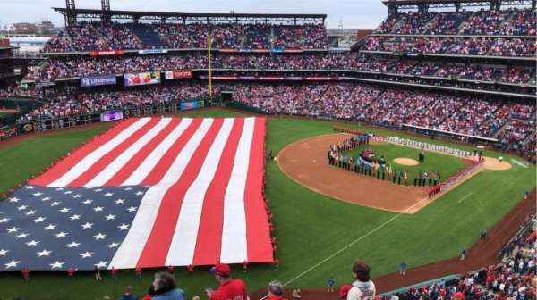 Citizens Bank Park, section: 433, row: 2, seat: 12