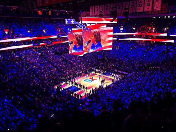 Xfinity Mobile Arena, section: 222, row: 8, seat: 6