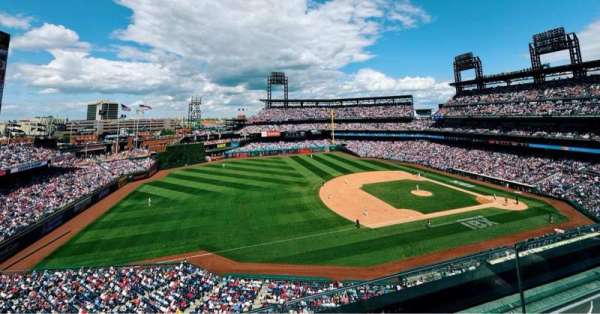 Citizens Bank Park, section: 329, row: 2, seat: 19