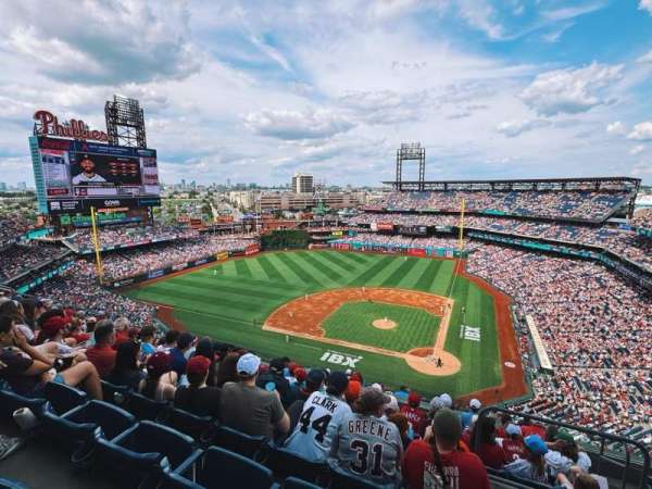 Citizens Bank Park, section: 424, row: 9, seat: 4