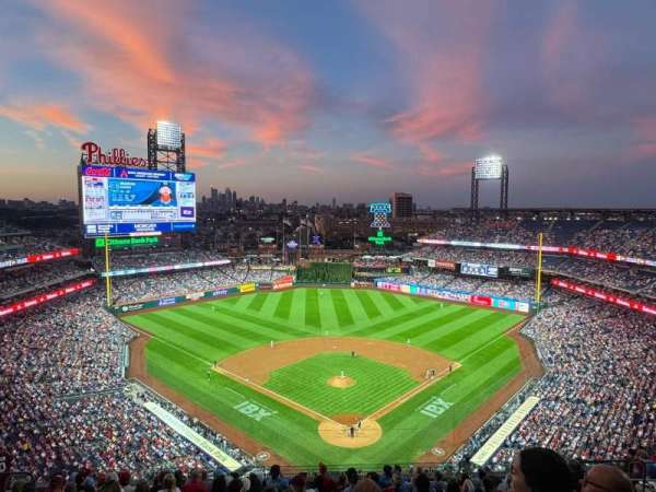 Citizens Bank Park, section: 421, row: 13, seat: 9