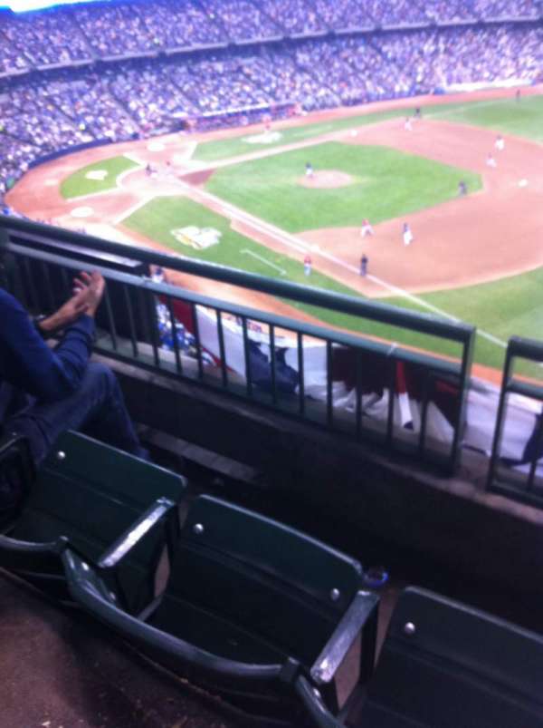 American Family Field, section: 410, row: 2, seat: 15