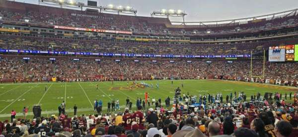 Northwest Stadium, section: 123, row: 25, seat: 11
