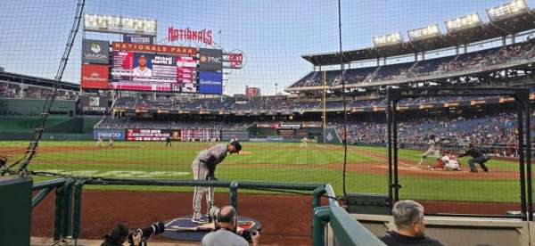 Nationals Park, section: 118, row: D, seat: 4