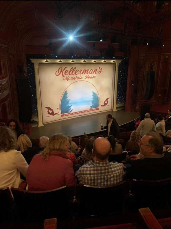 Dominion Theatre, section: Circle, row: G, seat: 47