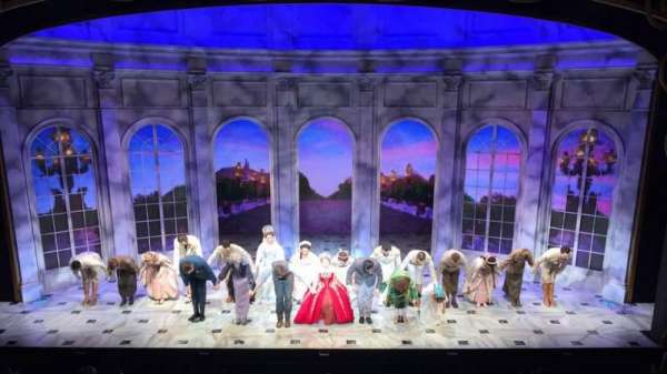 Broadhurst Theatre, section: Mezzanine C, row: A, seat: 108