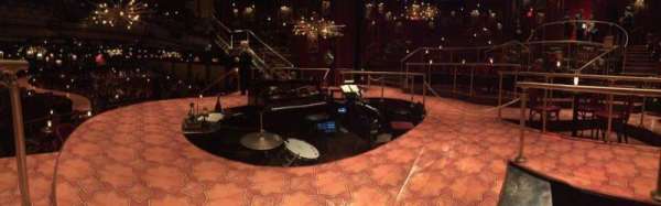 Imperial Theatre, section: Stage, row: SA, seat: 1
