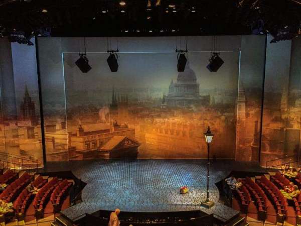 Vivian Beaumont Theater, section: Loge C, row: A, seat: 308