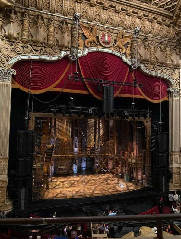 James M. Nederlander Theatre, section: Loge LC, row: B, seat: 335