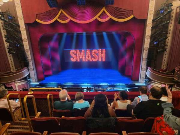 Imperial Theatre, section: Front Mezzanine RC, row: e, seat: 303