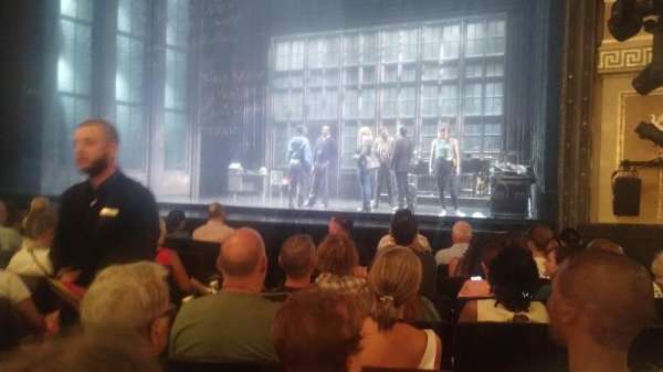 Neil Simon Theatre, section: Orchestra R, row: H, seat: 6