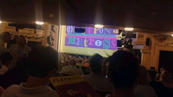 Hudson Theatre, section: Orchestra R, row: u, seat: 6