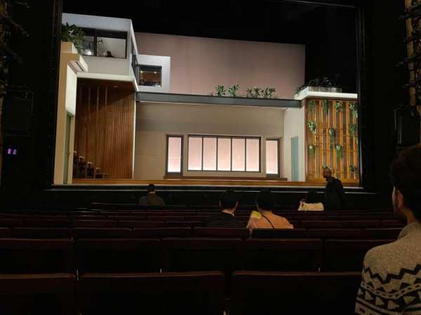 Hudson Theatre, section: Orchestra C, row: K, seat: 110