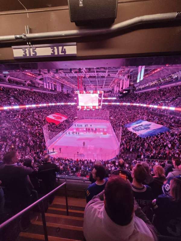 Scotiabank Arena, section: 314, row: 4, seat: 15