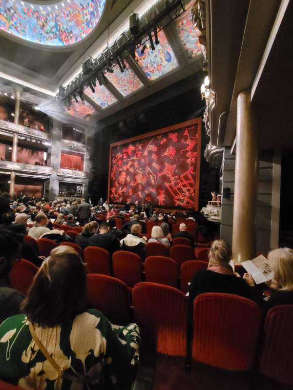 Princess of Wales Theatre, section: Orchestra R, row: G, seat: 4