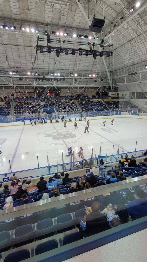 Mattamy Athletic Centre at the Gardens, section: W6, row: K, seat: 1