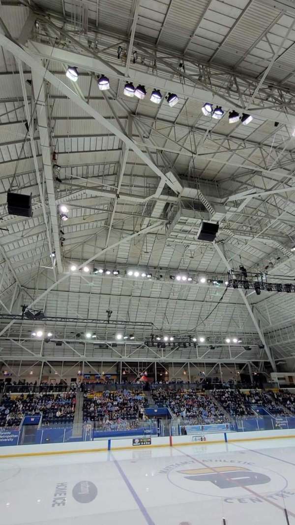 Mattamy Athletic Centre at the Gardens, section: W6, row: K, seat: 1