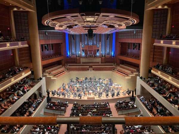 Meyerson Symphony Center, section: Grand Tier, row: A, seat: 27