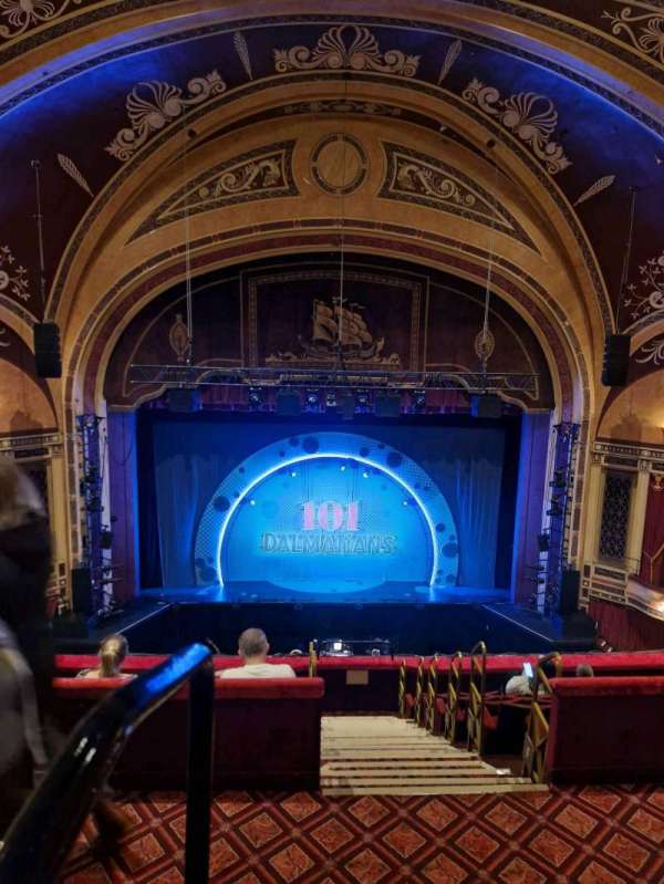 Liverpool Empire, section: Circle, row: I, seat: 48