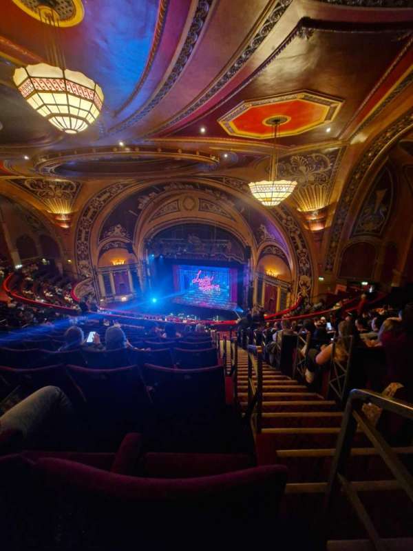 Liverpool Empire, section: Circle, row: S, seat: 23