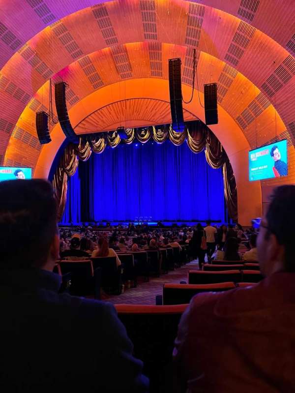 Radio City Music Hall, section: Orchestra 2, row: K, seat: 213