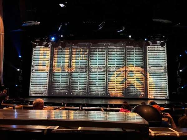 David Copperfield Theatre, section: 1, row: 7, seat: 2
