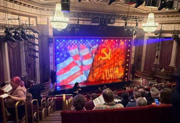 Imperial Theatre, section: Rear Mezzanine LC, row: A, seat: 207