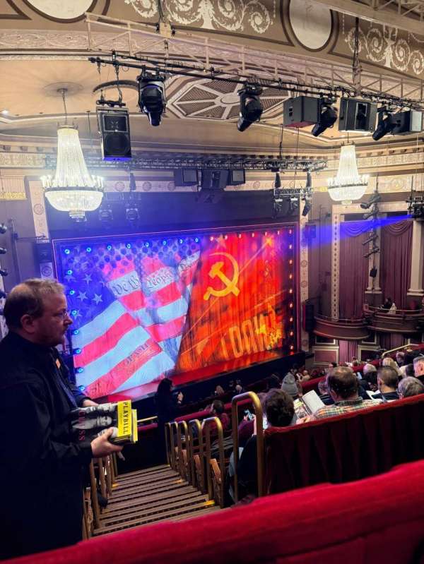 Imperial Theatre, section: Rear Mezzanine LC, row: A, seat: 209