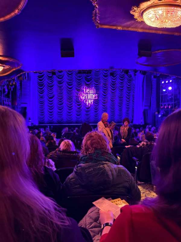 Lunt-Fontanne Theatre, section: Orchestra L, row: W, seat: 3