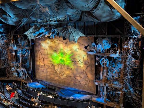 Gershwin Theatre, section: Front Mezzanine R, row: B, seat: 32