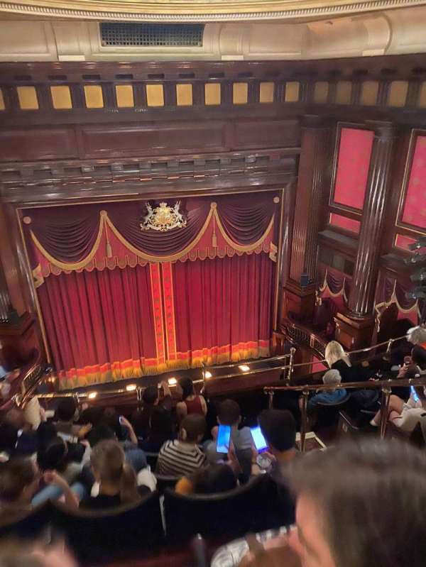 St. Martins Theatre, section: Upper Circle, row: G, seat: 7