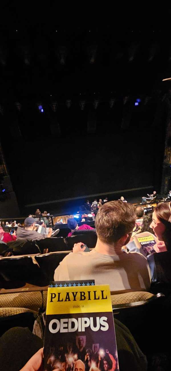Studio 54, section: Front Mezzanine C, row: DD, seat: 117
