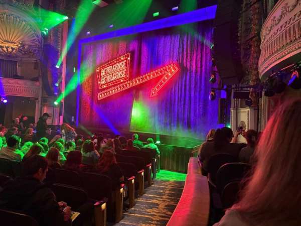 Palace Theatre, Broadway, section: Orchestra R, row: J, seat: 2