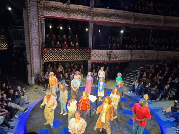 The Old Vic, section: Boxes, row: BEN, seat: 8