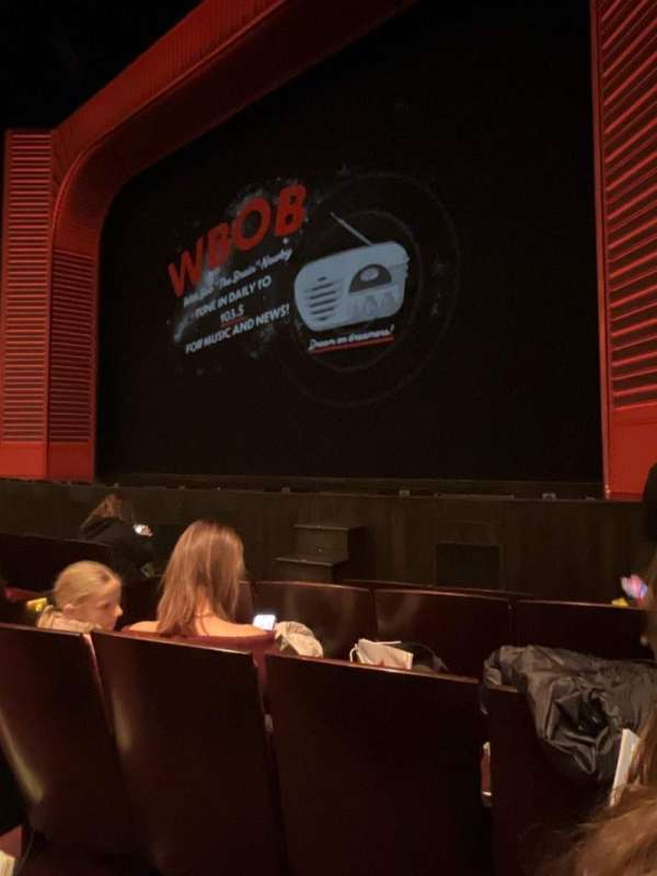 Marquis Theatre, section: Orchestra R, row: E, seat: 8