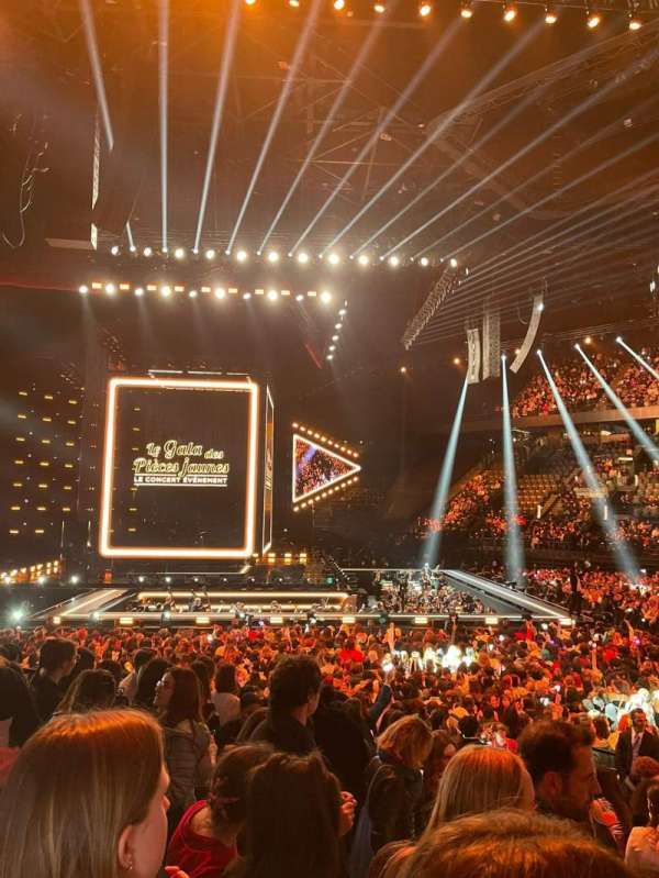 Accor Arena, section: Gradin P, row: 27, seat: 6