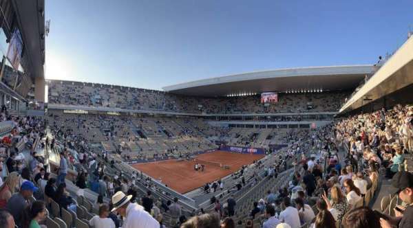 Court Philippe Chatrier, section: 20, row: 17, seat: 179