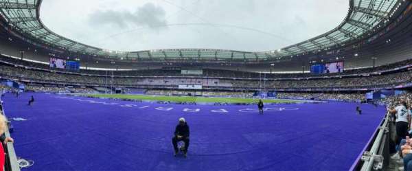 Stade de France, section: G7, row: 1, seat: 3